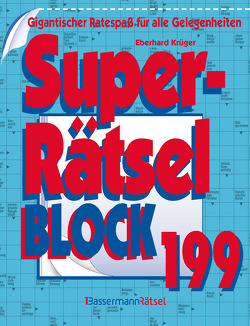 Superrätselblock 199 von Krüger,  Eberhard