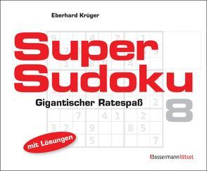 Supersudoku 8 (5 Exemplare à 3,99 €) von Krüger,  Eberhard