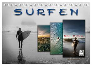 Surfen – so cool (Tischkalender 2024 DIN A5 quer), CALVENDO Monatskalender von Roder,  Peter