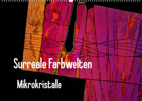 Surreale Farbwelten – Mikrokristalle (Wandkalender 2022 DIN A2 quer) von Schenckenberg,  Dieter