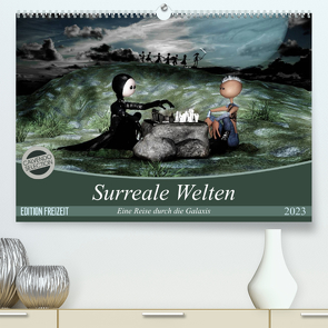 Surreale Welten (Premium, hochwertiger DIN A2 Wandkalender 2023, Kunstdruck in Hochglanz) von Buch,  Norbert