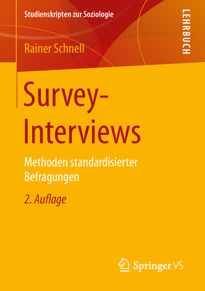 Survey-Interviews von Schnell,  Rainer