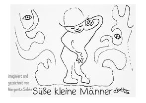 Süße kleine Männer (Posterbuch DIN A3 quer) von Siebke,  Margarita