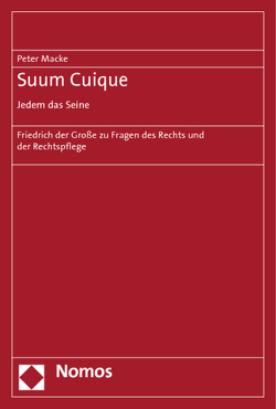 Suum Cuique. Jedem das Seine von Macke,  Peter