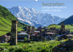 Swanetien – Georgiens Bergwelt im Großen Kaukasus (Wandkalender 2022 DIN A2 quer) von Bering,  Thomas