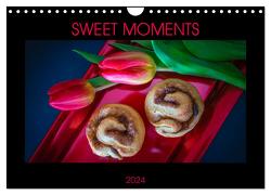 SWEET MOMENTS (Wandkalender 2024 DIN A4 quer), CALVENDO Monatskalender von Zabolotny,  Julia