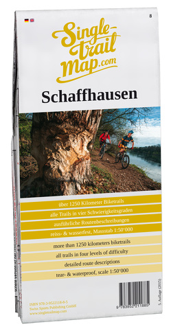 Swiss Singletrail Map / Schaffhausen von Giger,  Thomas