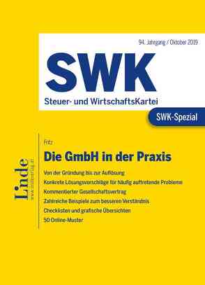 SWK-Spezial Die GmbH in der Praxis von Fritz,  Christian