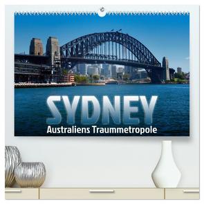 SYDNEY Australiens Traummetropole (hochwertiger Premium Wandkalender 2024 DIN A2 quer), Kunstdruck in Hochglanz von Viola,  Melanie