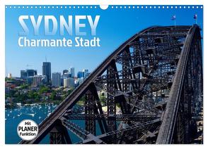 SYDNEY Charmante Stadt (Wandkalender 2024 DIN A3 quer), CALVENDO Monatskalender von Viola,  Melanie