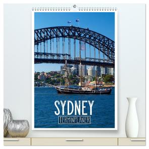 SYDNEY Terminplaner (hochwertiger Premium Wandkalender 2024 DIN A2 hoch), Kunstdruck in Hochglanz von Viola,  Melanie