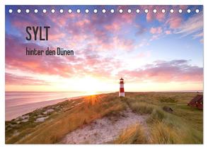 SYLT hinter den Dünen (Tischkalender 2024 DIN A5 quer), CALVENDO Monatskalender von Sturm,  Jenny