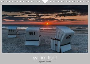 Sylt im Licht (Wandkalender 2019 DIN A4 quer) von W. Scholtis,  Egbert