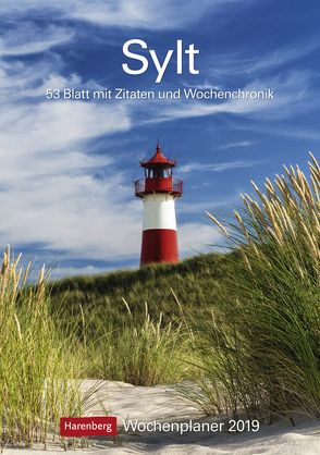 Sylt – Kalender 2019 von Harenberg, Layda,  Siegfried