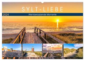 SYLT-LIEBE Atemberaubende Momente (Wandkalender 2024 DIN A2 quer), CALVENDO Monatskalender von Dreegmeyer,  Andrea