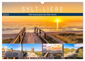 SYLT-LIEBE Atemberaubende Momente (Wandkalender 2024 DIN A3 quer), CALVENDO Monatskalender von Dreegmeyer,  Andrea