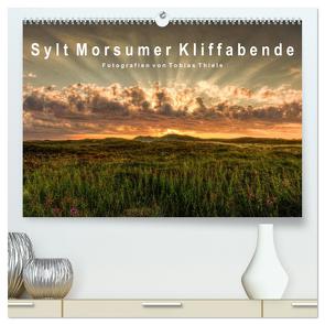 Sylt Morsumer Kliffabende Fotografien von Tobias Thiele (hochwertiger Premium Wandkalender 2024 DIN A2 quer), Kunstdruck in Hochglanz von Thiele,  Tobias