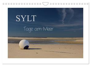 Sylt – Tage am Meer (Wandkalender 2024 DIN A4 quer), CALVENDO Monatskalender von Hoeg,  Tanja