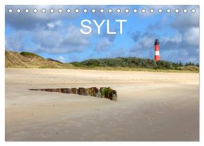 Sylt (Tischkalender 2024 DIN A5 quer), CALVENDO Monatskalender von Kruse,  Joana