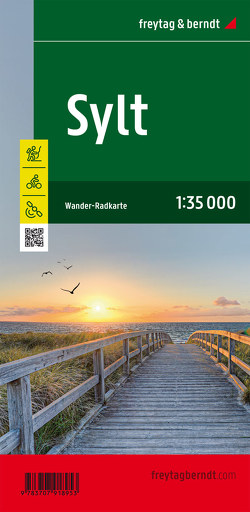 Sylt, Wander-, Rad- und Freizeitkarte 1:35.000, freytag & berndt, WKD 3759