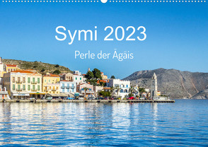 Symi 2023, Perle der Ägäis (Wandkalender 2023 DIN A2 quer) von O. Schüller und Elke Schüller,  Stefan