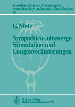 Sympathico-adrenerge Stimulation und Lungenveränderungen von de Metz,  G.