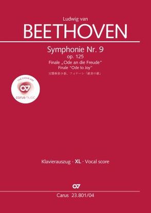 Symphonie Nr. 9. Finale (Klavierauszug XL zu allen gängigen Ausgaben) von Beethoven,  Ludwig van