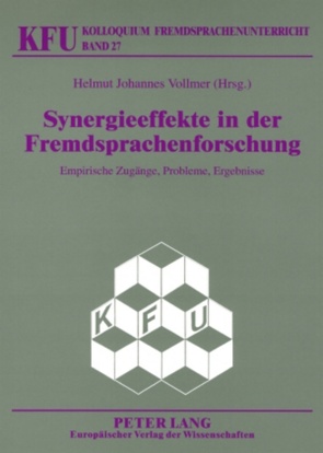 Synergieeffekte in der Fremdsprachenforschung von Vollmer,  Helmut J.