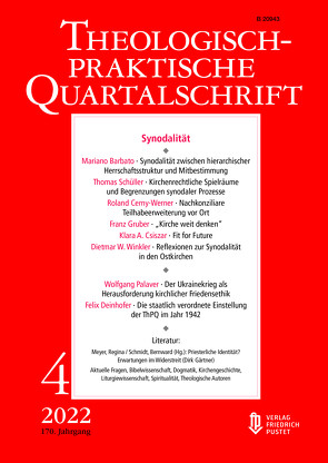 Synodalität von Die Professoren und Professorinnen der Fakultät für Theologie der Kath. Privat-Universität Linz