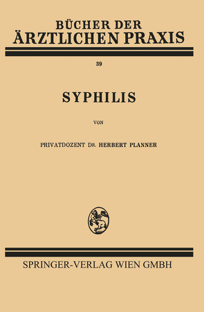 Syphilis von Planner,  Herbert