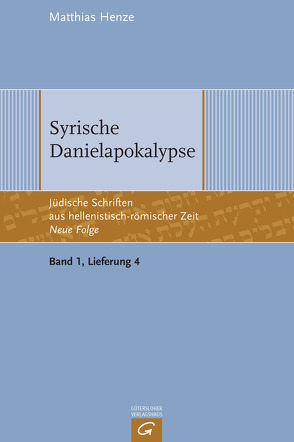 Syrische Danielapokalypse von Henze,  Matthias