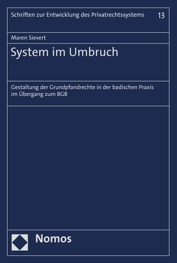 System im Umbruch von Sievert,  Maren