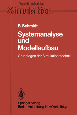 Systemanalyse und Modellaufbau von Schmidt,  Bernd