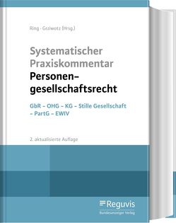 Systematischer Praxiskommentar Personengesellschaftsrecht von Grziwotz,  Herbert, Heinemann,  Jörn, Hoffmann,  Jochen, Kappler,  Susanne, Kappler,  Tobias, Klein-Blenkers,  Friedrich, Korff,  Niklas, Krause,  Thomas, Krumm,  Marcel, Lammich,  Klaus, Leiß,  Martin, Lichtenwimmer,  Andrea, Niedostadek,  André, Ring,  Gerhard, Salzmann,  Stephan, Schwab,  Martin T., Suttmann,  Christoph, Tegen,  Thomas, Wartenburger,  Lucas, Weiler,  Simon, Zimmer,  Maximilian