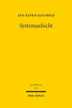 Systemaufsicht von Kaufhold,  Ann-Katrin