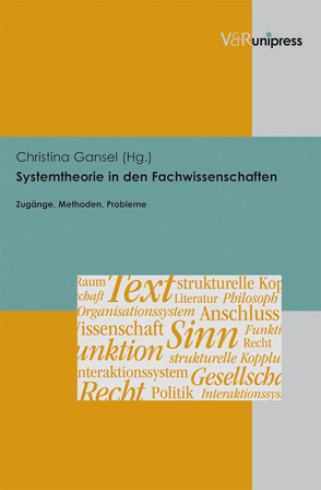 Systemtheorie in den Fachwissenschaften von Gansel,  Christina, Klüter,  Helmut