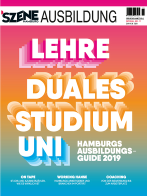 SZENE HAMBURG AUSBILDUNG 2018/2019 von Verlagskontor für Medieninhalte GmbH