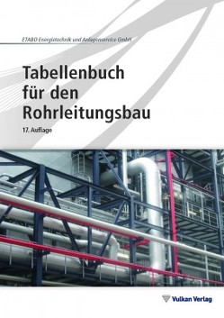 Tabellenbuch für den Rohrleitungsbau