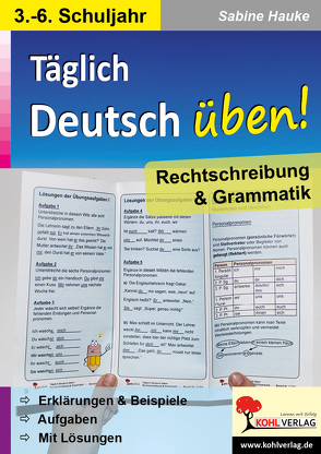 Täglich Deutsch üben! von Hauke,  Sabine