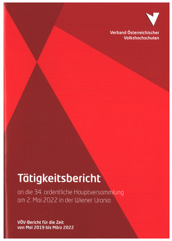 Tätigkeitsbericht an die 34. ordentliche Hauptversammlung von Bisovsky,  Gerhard