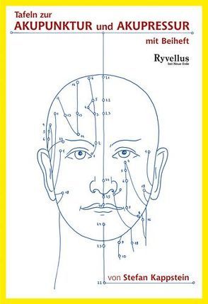 Tafel zur Akupunktur und Akupressur von Kappstein,  Stefan