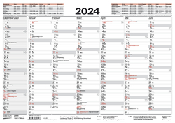 Tafelkalender A5 2024 von Korsch Verlag