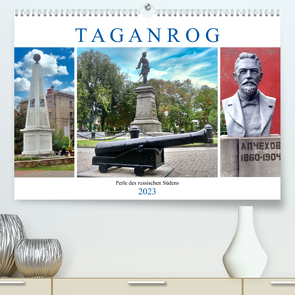 Taganrog – Perle des russischen Südens (Premium, hochwertiger DIN A2 Wandkalender 2023, Kunstdruck in Hochglanz) von von Loewis of Menar,  Henning