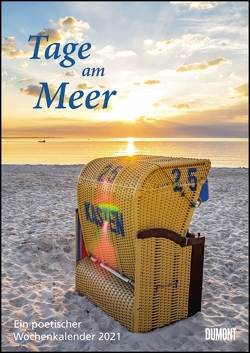 Tage am Meer Wochenkalender 2021 – Wandkalender – Format 21,0 x 29,7 cm