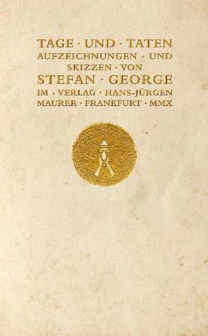 Tage und Taten von George,  Stefan