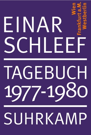 Tagebuch 1977–1980 von Janßen,  Sandra, Menninghaus,  Winfried, Schleef,  Einar, Windrich,  Johannes