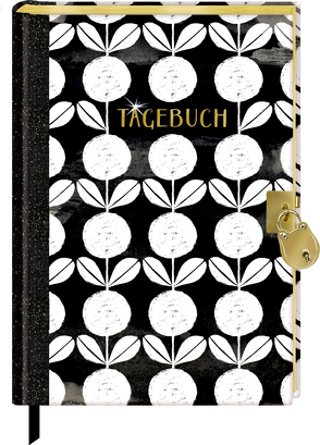 Tagebuch mit Schloss – All about black & white