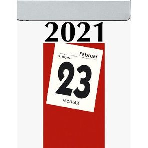 Tagesabreisskalender 2021 mit Rückseitentexten