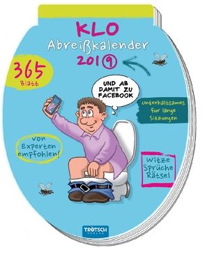 Tageskalender „Klokalender“ 2019 Wandkalender Abreißkalender Witze Comic