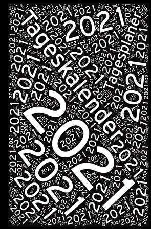 Tagesplaner 2021, Planer und Kalender, 1 Tag – 1 Seite, Spiralbindung von Neuhausen Tageskalender,  Kalenderverlag